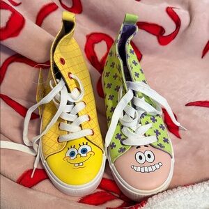 SpongeBob SquarePants Yellow High-Tops